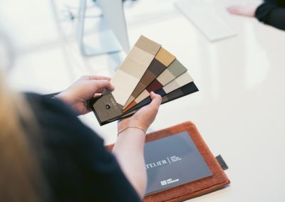 Kleurenwaaier van Twentse Stalenmakerij