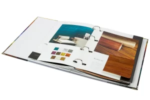 Stalenboek met ringen